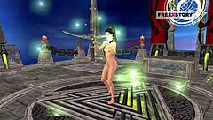 Hey, wanna see this Indian teen girl in 3D cartoon porn showing off sexy poses?