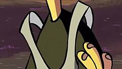 Kevin Fucks Nazz In Bold Anime Action