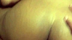 Tinder date bent over for doggy style action