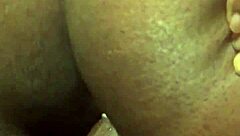 Tinder date bent over for doggy style action