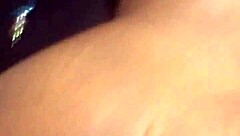 Tinder date bent over for doggy style action