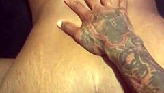 Tinder date bent over for doggy style action