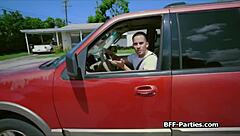 Polla cubana intensa domina en cuarteto de sexo en cinta caliente