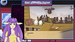 Avatar: Last Airbender Trainer Part 21, Azula Showering 😊