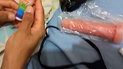 Latina Anal Plug First Time Leaves Ass Stretched