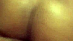 Tinder date bent over for doggy style action