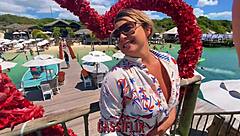 Polish Blonde Bent Over Anal Fuck