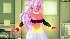 赛亚人21号变身在龙珠Zex 4幻想中