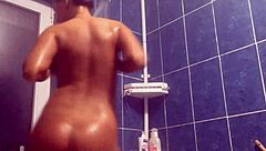 Lesbian Shower Scene With Big Tits Tease