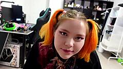 hey cutie, gimme that sloppy blowjob with your redhead charm, alright?