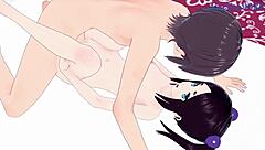 Tokishikko Dana Gets Pounded in Raw Hentai Action.