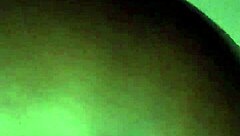 Rubbing Body Oil On Ebony Milf's Big Ass