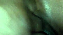 Rubbing Body Oil On Ebony Milf's Big Ass