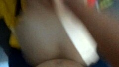 Luana Axe kreunt luid, wekt buren met haar grote kont!