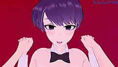 Shuuko Komi's Intense Sex! Komi Can't Communicate POV Hentai