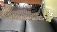 Can I please make you cum in the backroom office scene?