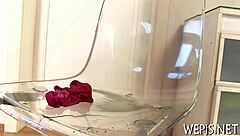 Watch The Guy Pissing On Those Nice-Looking Faces!