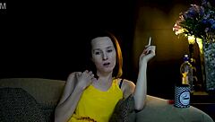 suckin’ on a cigarette while starin’ at ya... damn!