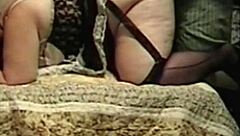 French Maid in Stockings Banged Doggystyle with Big Ass