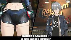 嘿，看这疯狂3D动漫，小穴内射到处滴！