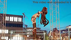 Blabla has fun with favorite fan