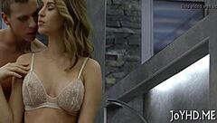 teen sweetheart with small tits enjoys deep fucking in contest 😍