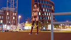 Blabla has fun with favorite fan