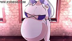 I watch Camilla's animation vore with oral focus.