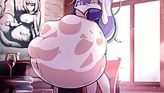 I watch Camilla's animation vore with oral focus.