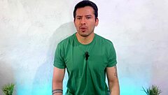 coach maduro musculoso gets drilled by young stud at gym