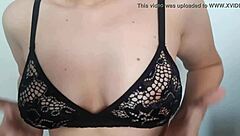 Nipples game turns wild with big tits and hardcore lingerie action