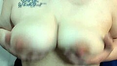 kyra hellfire's natural big boobs in an emotional joi countdown