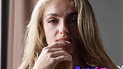 look at anastasia undressing her massive tits?