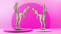 i'm watching twins fucking girls in this hentai anime