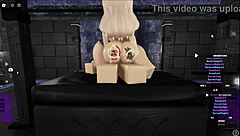 blonde succubus enjoying cat boy dick in hardcore tits pussy scene