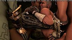 Passionate Sex Between Kano And Johnny Cage In Mortal Kombat