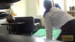 pascalssubsluts - sabrina jade rides for facial