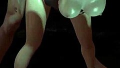 hot green-haired girl fucked from behind in 3d