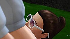 Simxstory - Forbidden Teen Blowjob in Episode 3
