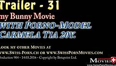 BUNNY GETS CREAMY CUMSHOT AFTER INTENSE HANDJOB