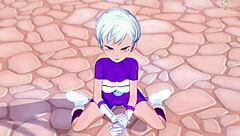 Chirai Gets Naughty After Training in Dragon Ball Hentai