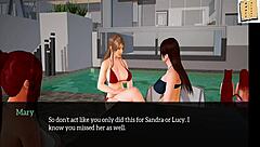 My new family episode 113 with teen and milf characters