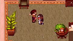 check out henteria chronicles 3 part 3 in english, it's pixel art with no animated scenes