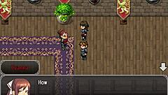 check out henteria chronicles 3 part 3 in english, it's pixel art with no animated scenes
