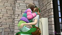 Plumber Charges Her Clients Work With Lesbian Sex - Sexual Hot Animations!