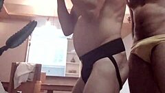 你受得了这群裸体猛男无套硬核拳交吗？超激烈！