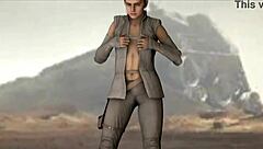 Rey Auditions For 3D Porn.