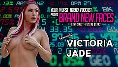 Victoria Jade Shines Backstage with Big Tits and Ass in Casting Interview for New Faces