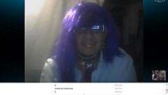 Carol banderas mexicana en webcam