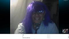 Carol banderas mexicana en webcam